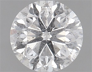 Picture of Natural Diamond 1.01 Carats, Round with Very Good Cut, F Color, SI2 Clarity and Certified by IGI