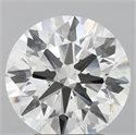Del inventario de diamantes de laboratorio, 2.84 quilates, Redondo , Color E, claridad VS1 y certificado IGI