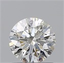 Natural Diamond 0.93 Carats, Round with Excellent Cut, I Color, SI2 Clarity and Certified by GIA