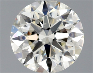 Picture of Natural Diamond 0.83 Carats, Round with Excellent Cut, J Color, SI2 Clarity and Certified by GIA