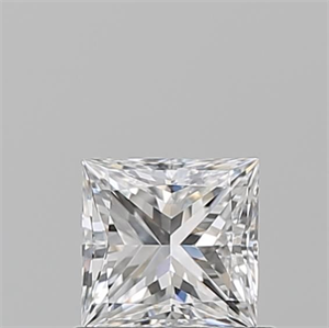 Picture of Natural Diamond 0.70 Carats, Princess with  Cut, D Color, VS1 Clarity and Certified by GIA
