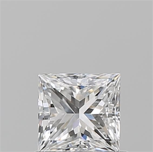 Picture of Natural Diamond 0.70 Carats, Princess with  Cut, D Color, VS1 Clarity and Certified by GIA
