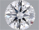 Del inventario de diamantes de laboratorio, 1.09 quilates, Redondo , Color D, claridad VVS2 y certificado IGI