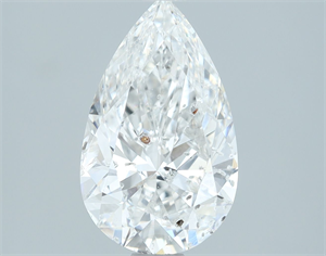 Foto Diamante Natural 1.51 quilates, De pera , Color E, claridad I1 y certificado IGI de