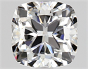 Diamante Natural 1.06 quilates, Del cojín , Color F, claridad VVS2 y certificado GIA