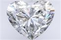Natural Diamond 1.60 Carats, Heart with  Cut, G Color, SI2 Clarity and Certified by GIA