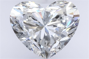 Picture of Natural Diamond 1.60 Carats, Heart with  Cut, G Color, SI2 Clarity and Certified by GIA