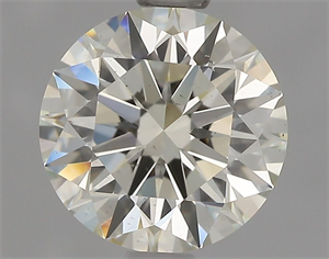 Foto Diamante Natural 1.24 quilates, Redondo , Color N, claridad VS2 y certificado GIA de