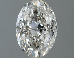Picture of Natural Diamond 1.01 Carats, Oval with  Cut, I Color, VS1 Clarity and Certified by IGI