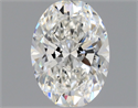 Diamante Natural 0.53 quilates, Ovalado , Color G, claridad IF y certificado GIA