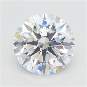 Picture of Lab Grown Diamond 5.02 Carats, Round with Ideal Cut, F Color, VS1 Clarity and Certified by IGI