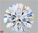 Lab Grown Diamond 2.34 Carats, Round with Ideal Cut, E Color, VVS1 Clarity and Certified by IGI