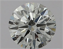 Natural Diamond 0.50 Carats, Round with Very Good Cut, D Color, VS1 Clarity and Certified by GIA