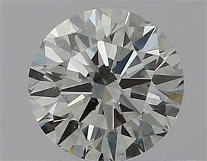 Picture of Natural Diamond 0.50 Carats, Round with Very Good Cut, D Color, VS1 Clarity and Certified by GIA