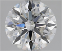 Diamante Natural 1.50 quilates, Redondo , Color E, claridad SI1 y certificado GIA