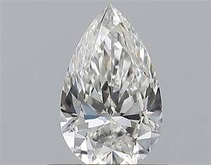 Picture of Natural Diamond 0.50 Carats, Pear with  Cut, F Color, VS2 Clarity and Certified by GIA