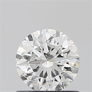 Foto Diamante Natural 0.70 quilates, Redondo , Color H, claridad I1 y certificado GIA de