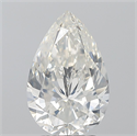 Diamante Natural 3.01 quilates, De pera , Color H, claridad SI2 y certificado GIA