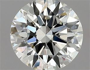 Picture of Natural Diamond 0.50 Carats, Round with Excellent Cut, H Color, VS2 Clarity and Certified by GIA