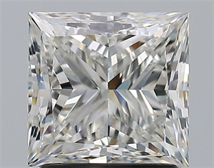 Picture of Natural Diamond 2.00 Carats, Princess with  Cut, H Color, VS1 Clarity and Certified by GIA