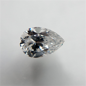 Foto Diamante Natural 0.19 quilates, De pera , Color D, claridad I1 y certificado GIA de