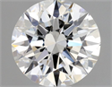 Diamante Natural 0.55 quilates, Redondo , Color H, claridad IF y certificado GIA