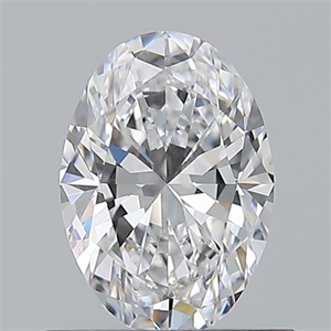 Picture of Natural Diamond 0.70 Carats, Oval with  Cut, D Color, VVS1 Clarity and Certified by GIA