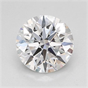 Del inventario de diamantes de laboratorio, 1.01 quilates, Redondo , Color D, claridad VVS2 y certificado IGI