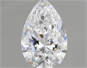 Natural Diamond 0.41 Carats, Pear with  Cut, E Color, VS1 Clarity and Certified by GIA