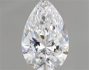 Picture of Natural Diamond 0.41 Carats, Pear with  Cut, E Color, VS1 Clarity and Certified by GIA