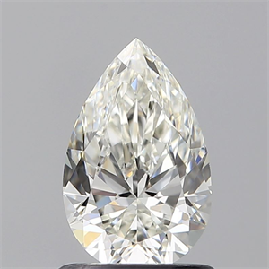 Foto Diamante Natural 0.90 quilates, De pera , Color I, claridad VVS2 y certificado GIA de