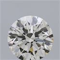 Natural Diamond 0.50 Carats, Round with Excellent Cut, I Color, SI2 Clarity and Certified by IGI