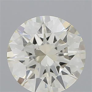 Picture of Natural Diamond 0.71 Carats, Round with Excellent Cut, K Color, VVS1 Clarity and Certified by IGI