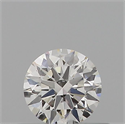 Diamante Natural 0.40 quilates, Redondo , Color H, claridad VVS2 y certificado GIA