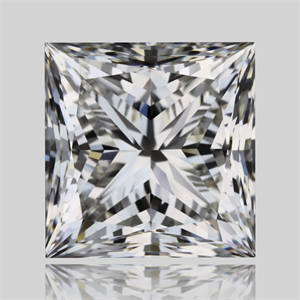 Foto Diamante Natural 2.01 quilates, Princesa , Color I, claridad VVS2 y certificado GIA de