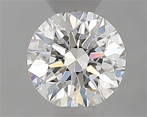 Picture of Natural Diamond 0.41 Carats, Round with Excellent Cut, D Color, VS1 Clarity and Certified by GIA