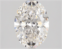 Diamante Natural 1.57 quilates, Ovalado , Color G, claridad IF y certificado GIA