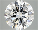 Lab Grown Diamond 5.03 Carats, Round with Excellent Cut, E Color, VS1 Clarity and Certified by IGI