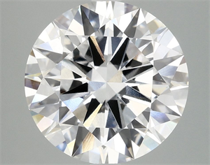Picture of Lab Grown Diamond 5.03 Carats, Round with Excellent Cut, E Color, VS1 Clarity and Certified by IGI
