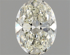 Picture of Natural Diamond 1.01 Carats, Oval with  Cut, J Color, SI2 Clarity and Certified by GIA