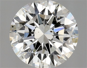 Foto Diamante Natural 0.50 quilates, Redondo , Color H, claridad SI2 y certificado GIA de