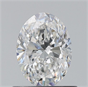 Natural Diamond 0.70 Carats, Oval with  Cut, E Color, VS1 Clarity and Certified by GIA
