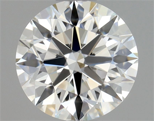 Foto Diamante Natural 0.70 quilates, Redondo , Color H, claridad VVS2 y certificado GIA de