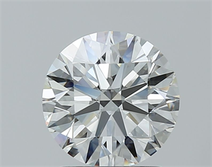 Foto Diamante Natural 1.61 quilates, Redondo , Color G, claridad VVS1 y certificado IGI de