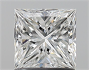 Diamante Natural 1.01 quilates, Princesa , Color F, claridad VS1 y certificado GIA