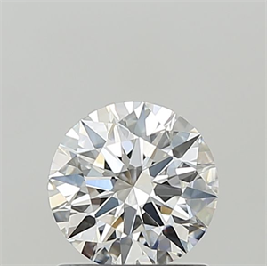 Picture of Lab Grown Diamond 1.08 Carats, Round with Ideal Cut, F Color, VVS2 Clarity and Certified by IGI