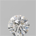 Natural Diamond 0.50 Carats, Round with Excellent Cut, H Color, VS2 Clarity and Certified by GIA