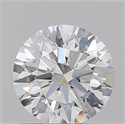 Natural Diamond 0.83 Carats, Round with Excellent Cut, G Color, SI1 Clarity and Certified by GIA