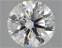 Lab Grown Diamond 3.01 Carats, Round with Ideal Cut, D Color, VVS2 Clarity and Certified by IGI