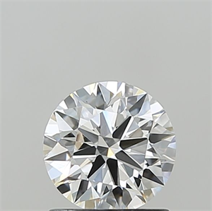 Picture of Lab Grown Diamond 1.03 Carats, Round with Ideal Cut, D Color, VVS2 Clarity and Certified by IGI